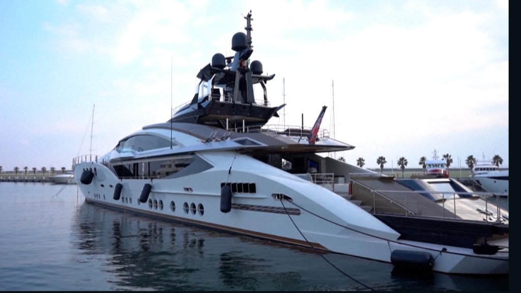 Yachts confiscated from Russian oligarchs affect the industry