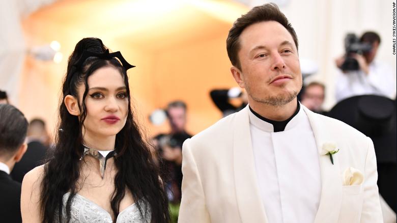 Grimes y Elon Musk tuvieron en secreto un segundo hijo