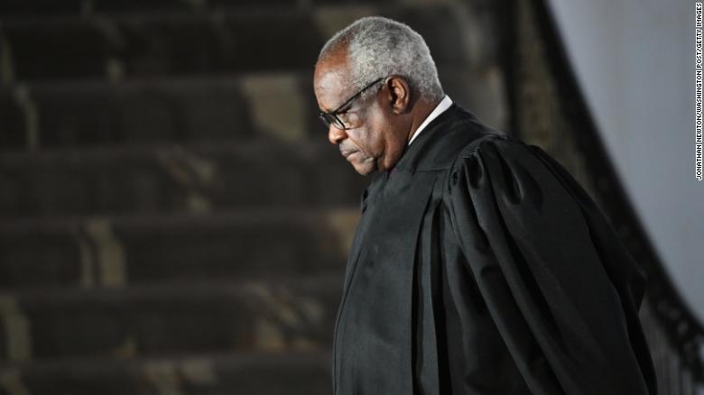 El juez de la Corte Suprema de EE.UU. Clarence Thomas