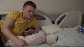 CNN realiza una desgarradora visita al hospital de niños más grande de Ucrania