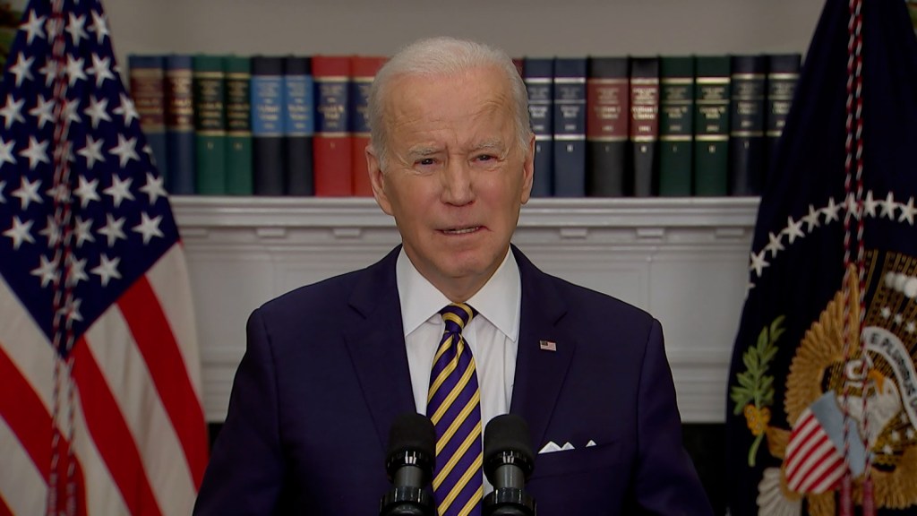   Biden prohibits importing Russian energy to hit 