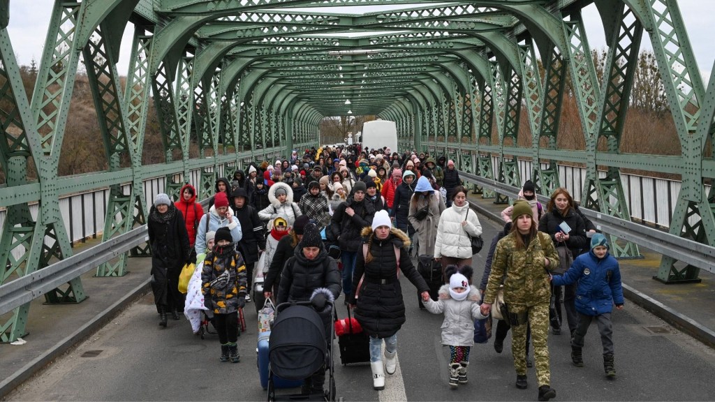Według ONZ z Ukrainy uciekło ponad 4 miliony osób