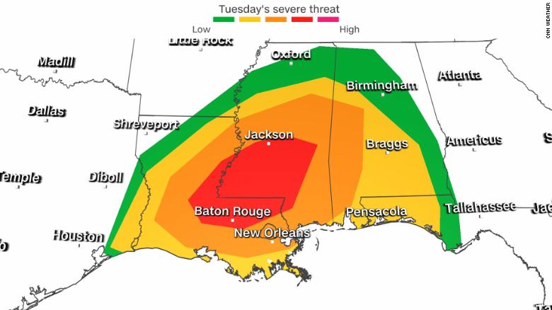 clima para hoy en new orleans