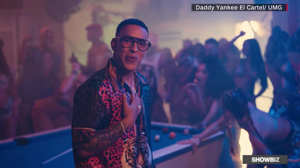 Daddy Yankee, number 1 on Billboard in the United States with his latest album "Legendaddy"