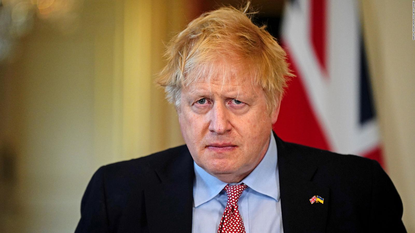 Why did British Prime Minister Boris Johnson resign?