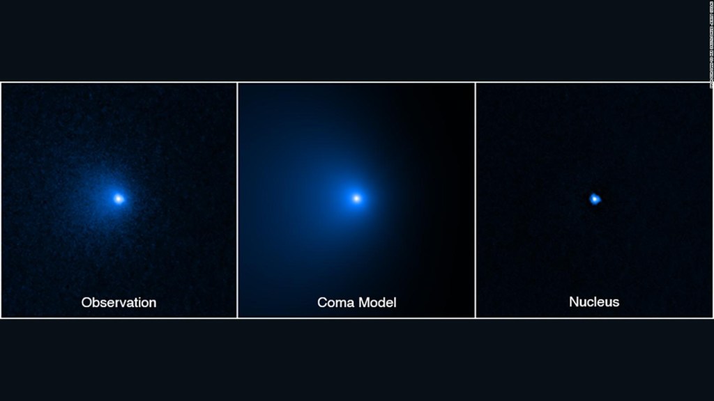 Observan enorme cometa que pasará junto al Sol en 2031