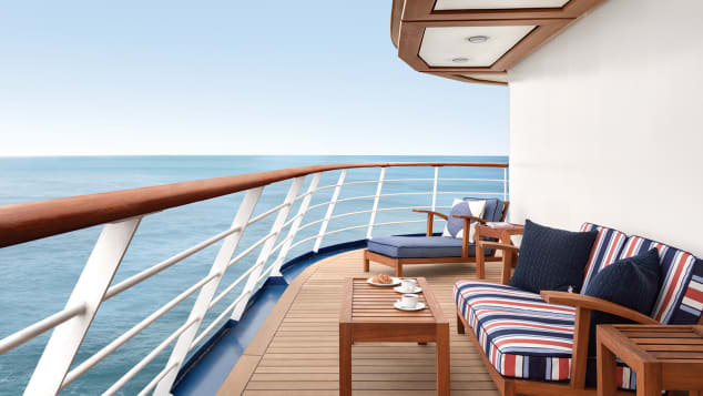 luxury cruise cabin suite