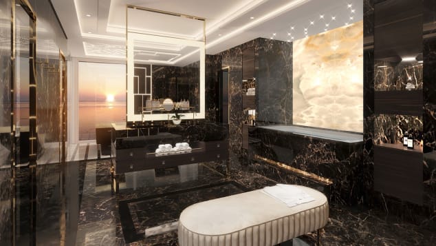 luxury cruise suite
