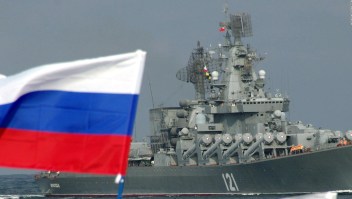 ¿Qué pasó con el buque insignia Moskva?