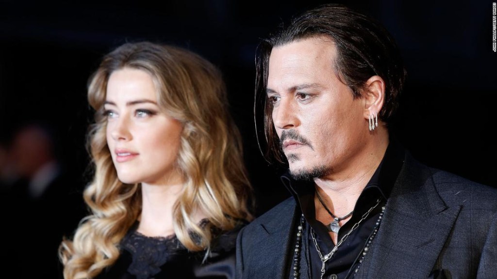 Johnny Depp y Amber Heard'