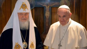 El Papa cancela la reunión con el patriarca Kirill