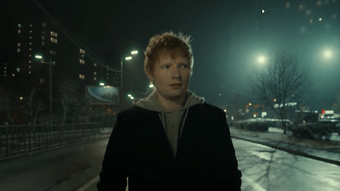 Mira el video musical de Ed Sheeran grabado en Ucrania