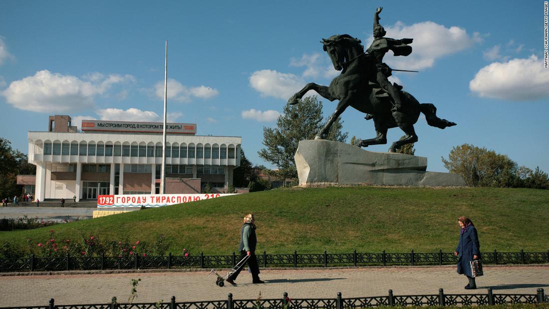 Transnistria, en Moldova, está siendo arrastrado a la guerra