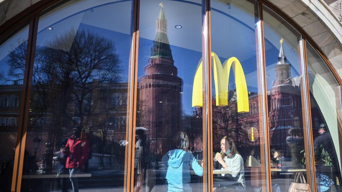 McDonald’s is leaving Russia entirely due to the war in Ukraine