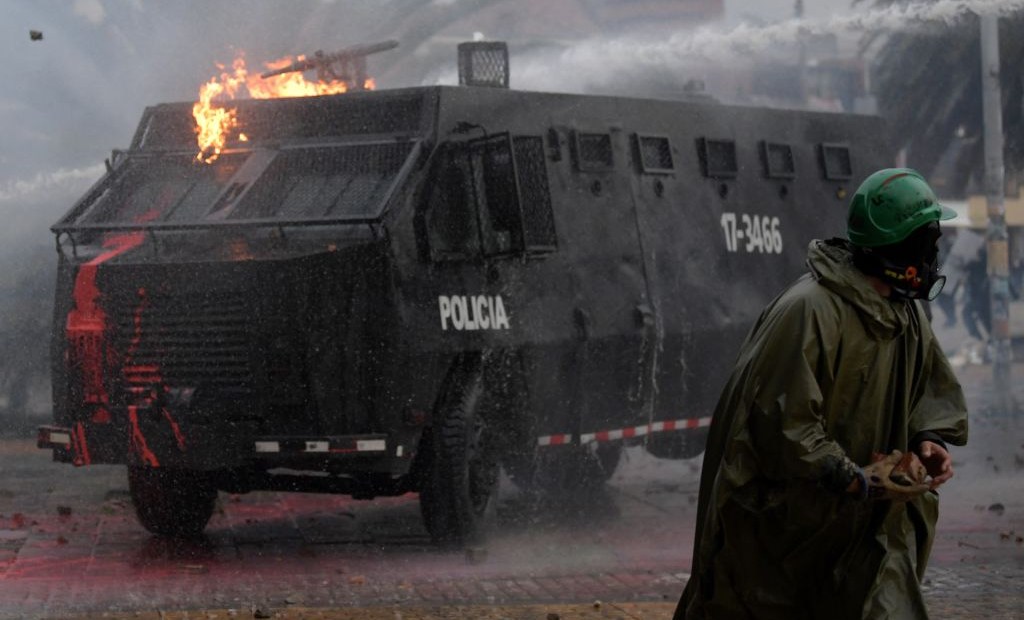 “Incidentes menores” en Colombia durante jornada de protestas a un año del inicio del paro nacional de 2021