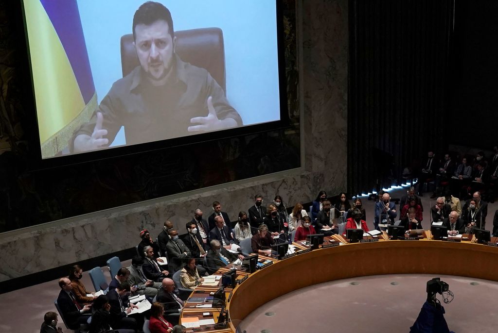 Zelensky da fuerte mensaje en la ONU: Rusos mataron civiles "por placer"