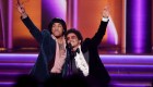 Anderson .Paak y Bruno Mars (en la imagen) de Silk Sonic ganaron el Grammy a grabación del año por ‘Leave The Door Open’. (Foto: Rich Fury/Getty Images for The Recording Academy)