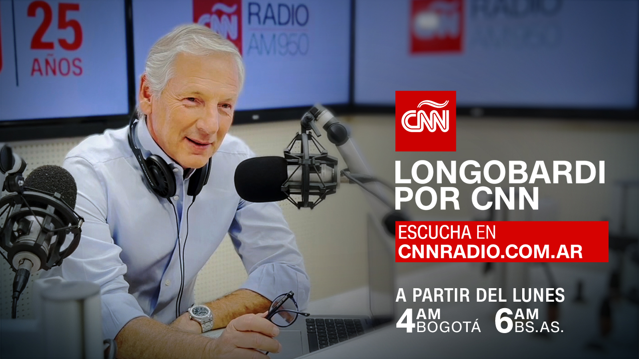Marcelo Longobardi regresa a la radio con "Longobardi por CNN"