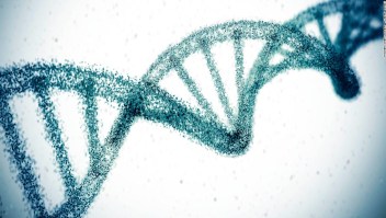 En la imagen, se muestra la ilustración de un gen.