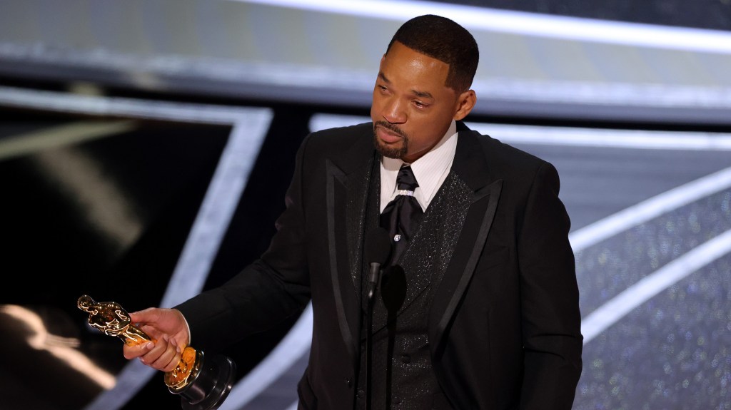   What does Will Smith's resignation from the Academy imply?