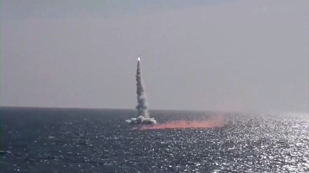 This was the launch of a Russian missile in the Sea of ​​​​Japan