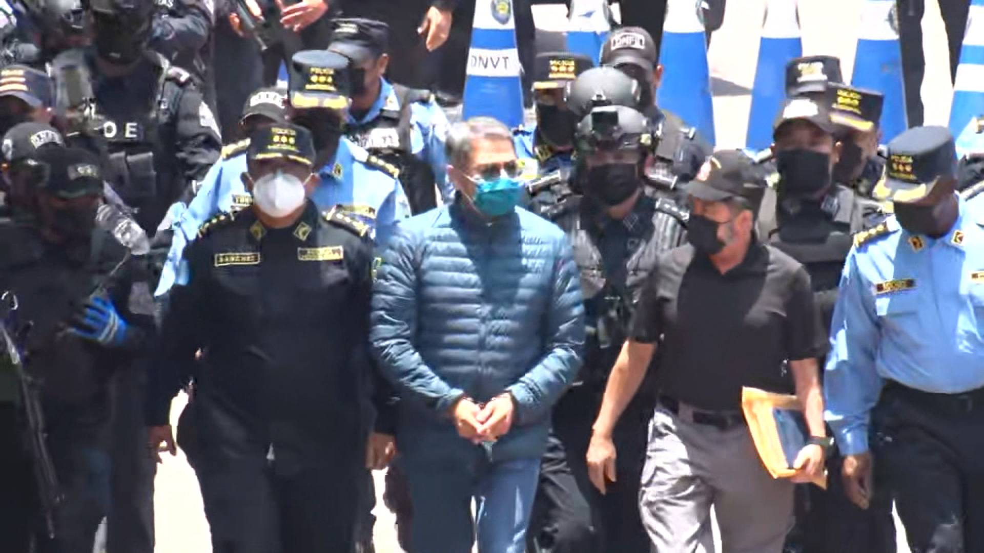 Activan protocolo de extradición de Juan Orlando Hernández a EEUU