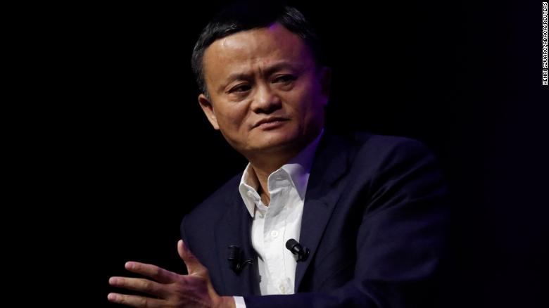 Jack Ma, fundador de Alibaba, en París en 2019.