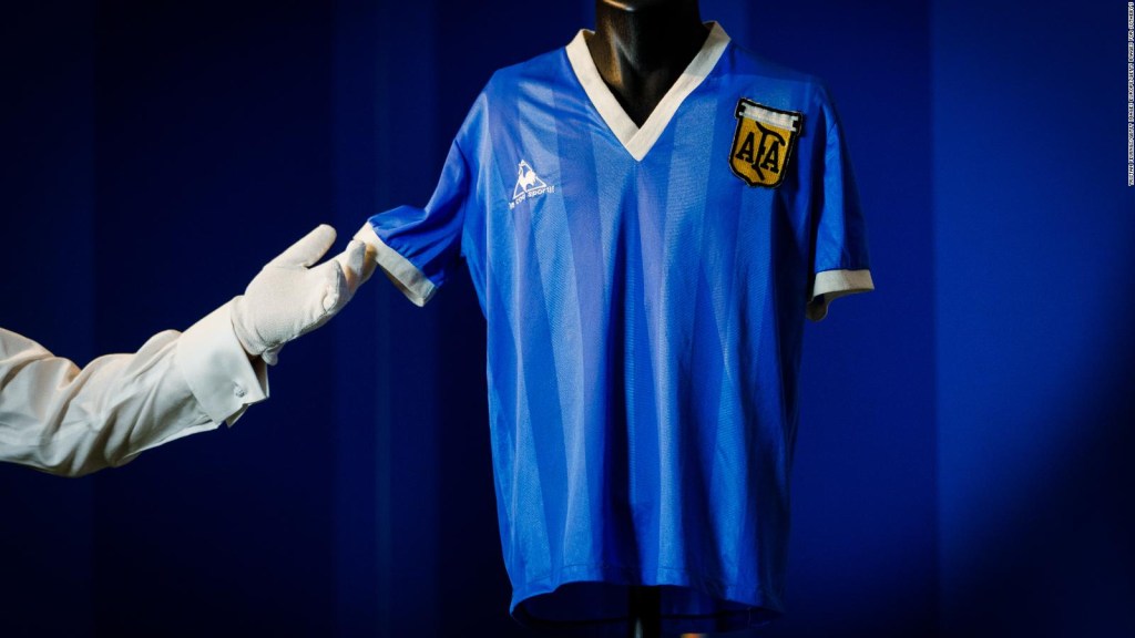 ¿Quién vendió la camiseta de Maradona en US$ 8,9 millones?