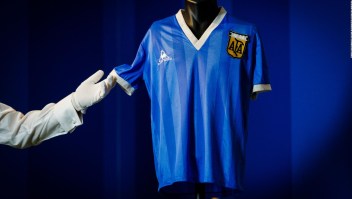 ¿Quién vendió la camiseta de Maradona por US$ 8,9 millones?