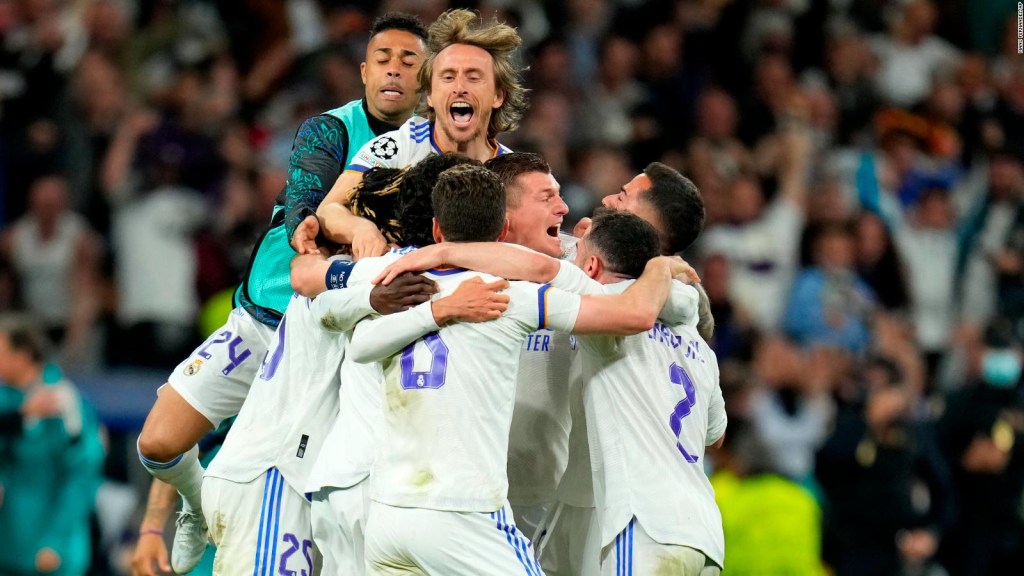 El Real Madrid Iba perdiendo el partido en la semifinal de la Champions League ante el Manchester City