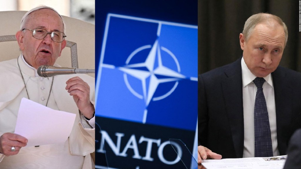 ¿Insinúa el papa que la OTAN provocó la invasión de Ucrania?