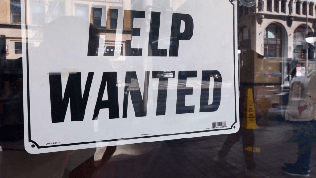 US labor market shows signs of recovery