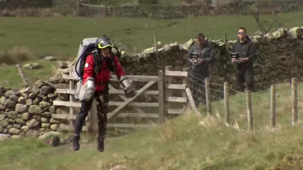 Check out this flying suit for medical rescue