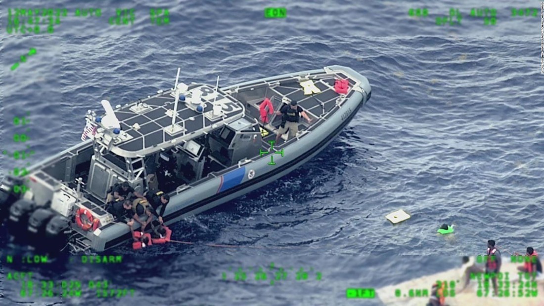 Búsqueda de sobrevivientes tras naufragio en aguas de Puerto Rico