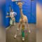 Médicos curan a una jirafa bebé de un trastorno en sus patas