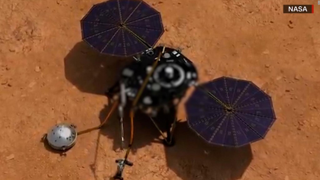Debu Mars berdampak pada misi InSight NASA