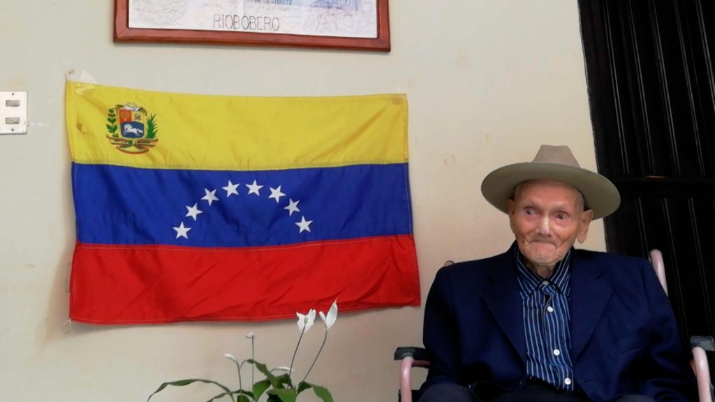 The oldest man in the world is a Venezuelan
