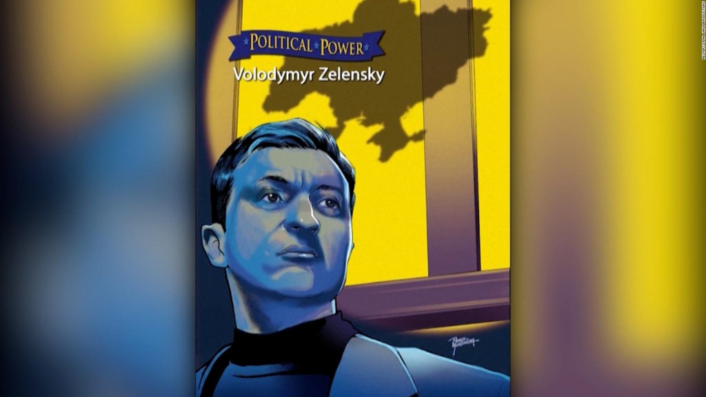 El presidente Zelensky ya tiene su propio cómic