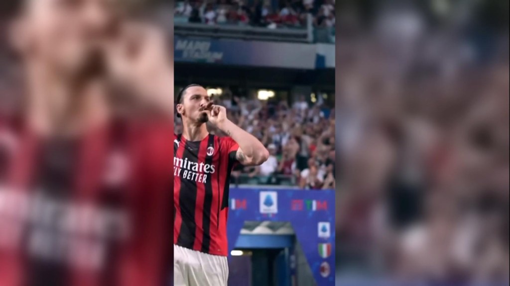 Guarda come Ibrahimovic ha festeggiato il suo titolo in Serie A