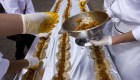 El chef que cocinó el taco de cochinita más grande del mundo