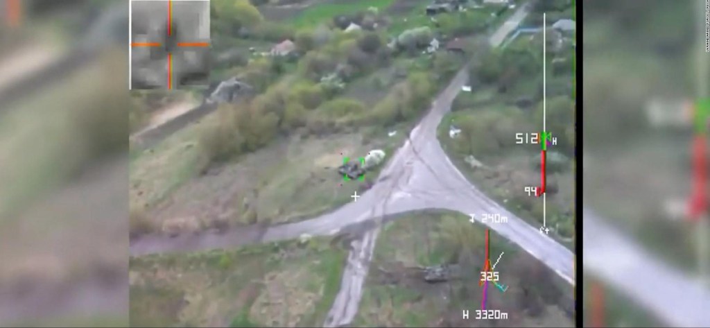 Los drones "kamikaze" que ayudan en la lucha de Ucrania