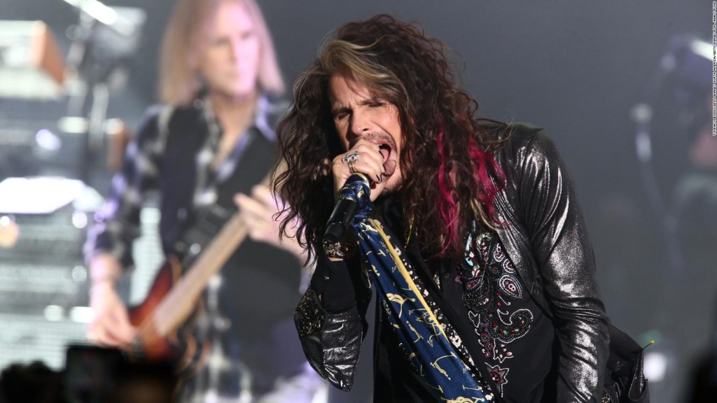 La banda Aerosmith cancela conciertos tras ingreso a rehabilitación de Steven Tyler