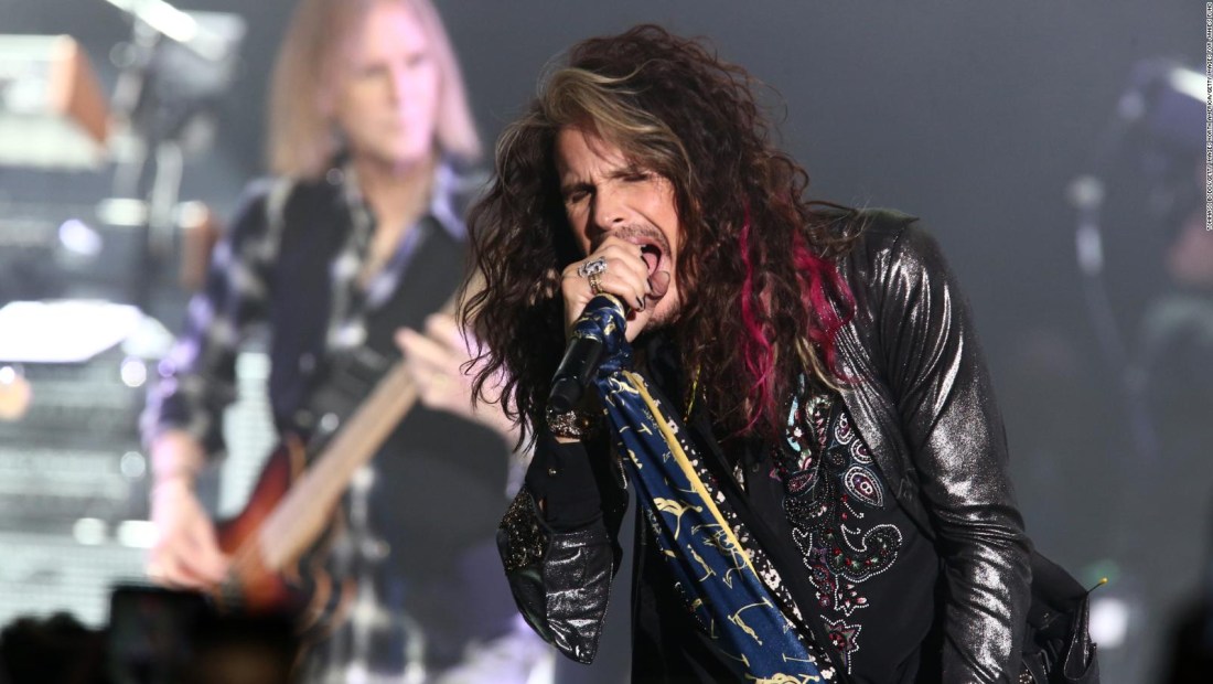 La banda Aerosmith cancela conciertos tras ingreso a rehabilitación de Steven Tyler