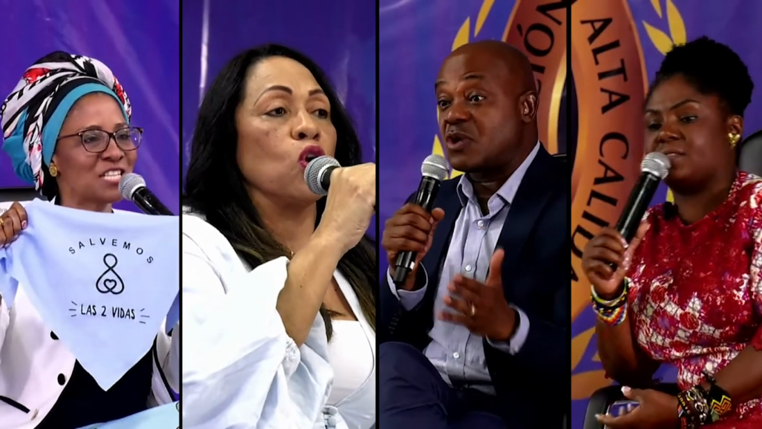Candidatos afrodescendientes disputan la vicepresidencia de Colombia