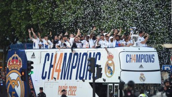 Así se vivió el festejo del Real Madrid
