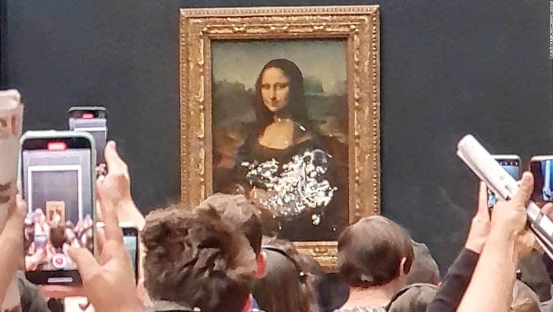 ¿Por qué un hombre lanzó un pastel a la Mona Lisa?
