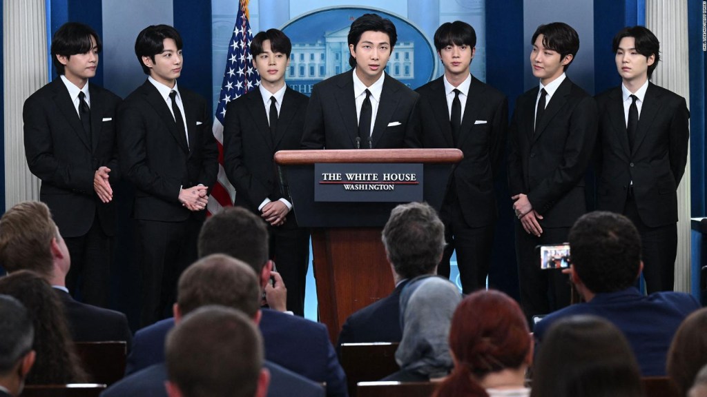BTS goes to the White House to discuss hate crimes