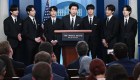 BTS va a la Casa Blanca para discutir crímenes de odio