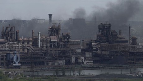 Ucrania anunció que puso fin a la defensa de la planta siderúrgica de Azovstal