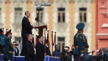 Putin intenta defender la guerra de Ucrania en el discurso del Día de la Victoria